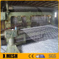 Low price Zinc aluminum alloy steel wire diy gabion wall mesh for thermal rock banks